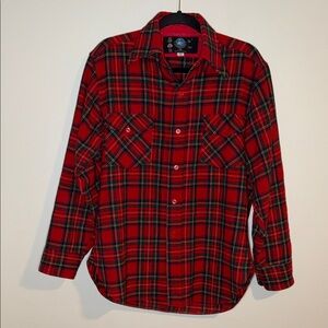 Vintage Swanndri Wool Tartan Plaid Button Up Flannel Shirt
